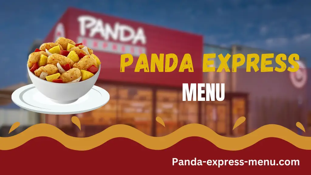 panda express menu 